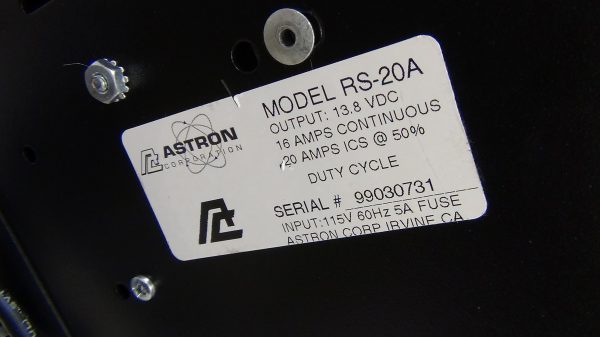 Astron RS-20A Power Supply - Image 5
