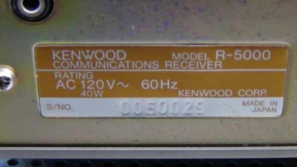 Kenwood R-5000 Receiver - Image 6