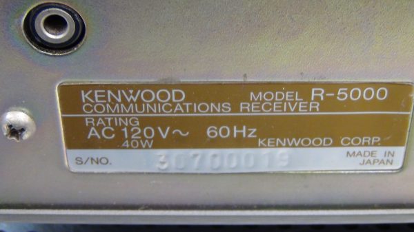 Kenwood R-5000 Receiver - Image 6