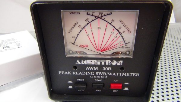 Ameritron Peak Reading Meter - Model AWM-30B - Image 3