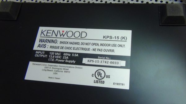 Kenwood KPS-15 Power Supply - Image 7