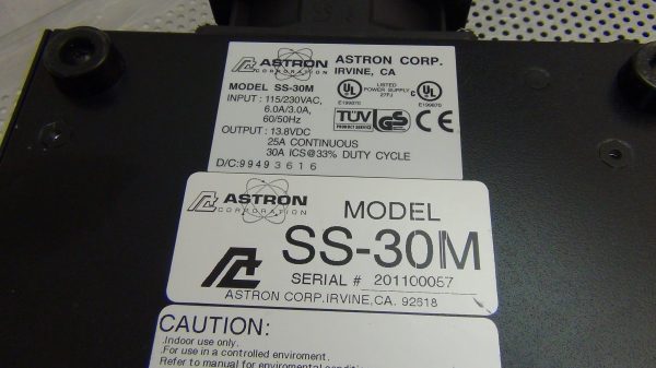 Astron SS-30M Power Supply - Image 3