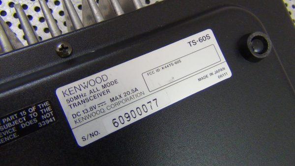 Kenwood TS-60 Transceiver - FREE Shipping in Contiguous USA! - Image 8