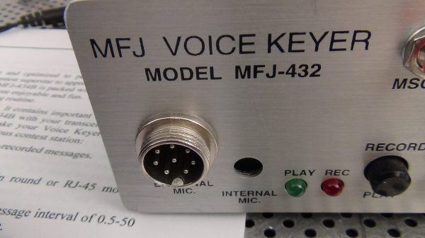 MFJ Voice Memory Keyer - Model MFJ-432 - Image 3