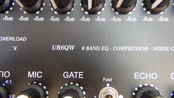 UR6QW 8 Band EQ W/Amplifier cable - Image 3