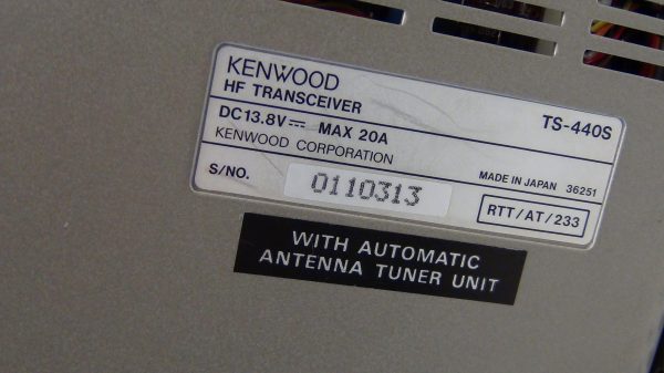 Kenwood TS440SAT Transceiver - Image 8