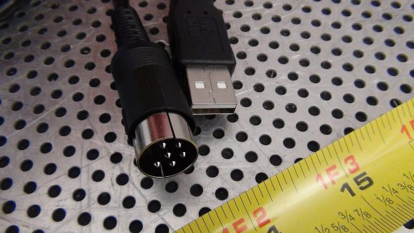 IC10 USB to DIN Cable TS440, TS450, TS850, TS950, R5000 Computer Interface - Image 3